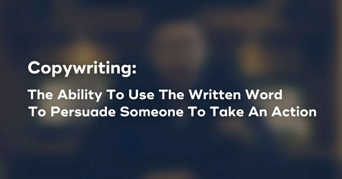 Copywriting นักปิดการขาย ผ่านการพิมพ์ตัวอักษร 5 Copywriting