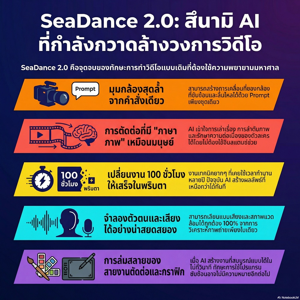 Seedance 2.0 การพัฒนาอีกขั้นของ Video AI ต้นปี 2026 1 seedance 2 new 2026